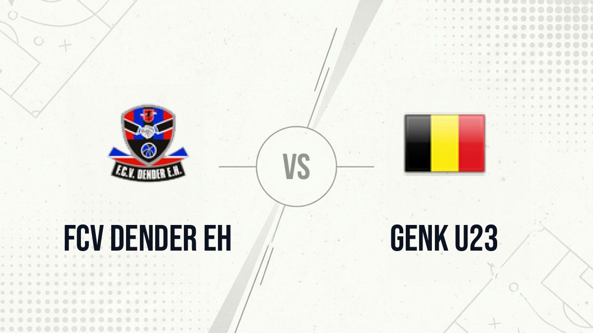 Pronostic FCV Dender EH Genk U23