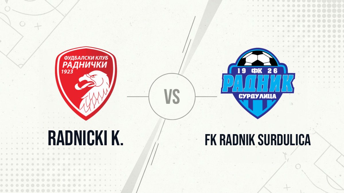 Pronostic Radnicki K. FK Radnik Surdulica