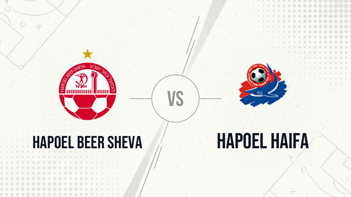 Pronostic Hapoel Beer Sheva Hapoel Haifa