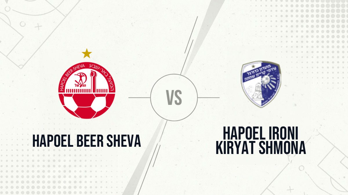 Pronostic Hapoel Beer Sheva Hapoel Ironi Kiryat Shmona
