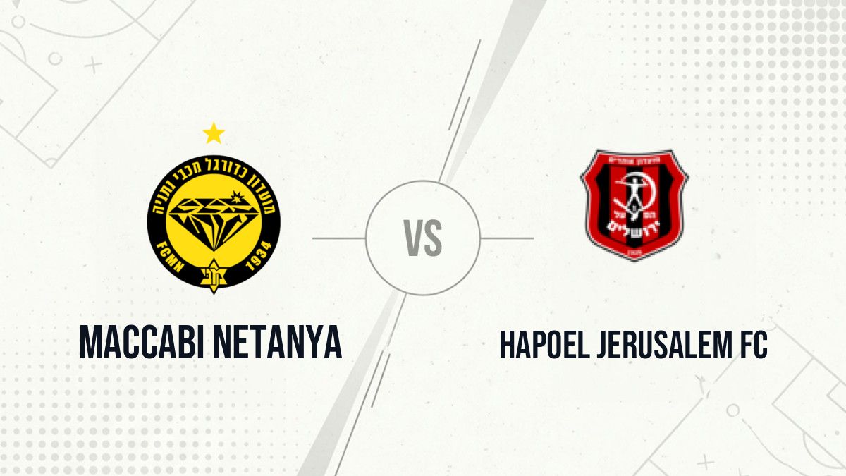 Pronostic Maccabi Netanya Hapoel Jerusalem FC