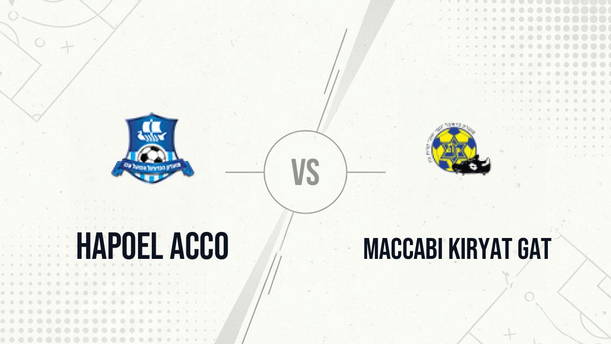 Pronostic Hapoel Acco Maccabi Kiryat Gat