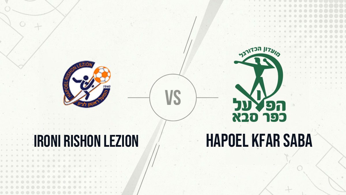 Pronostic Ironi Rishon Lezion Hapoel Kfar Saba
