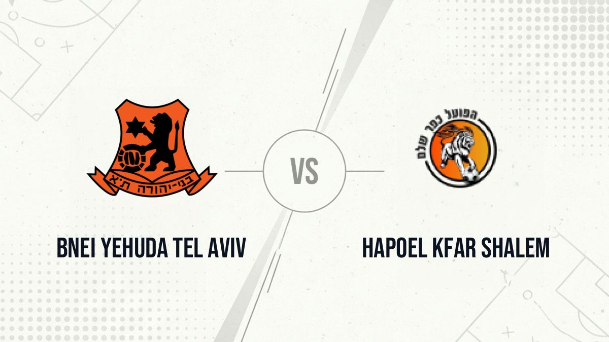 Pronostic Bnei Yehuda Tel Aviv Hapoel Kfar Shalem