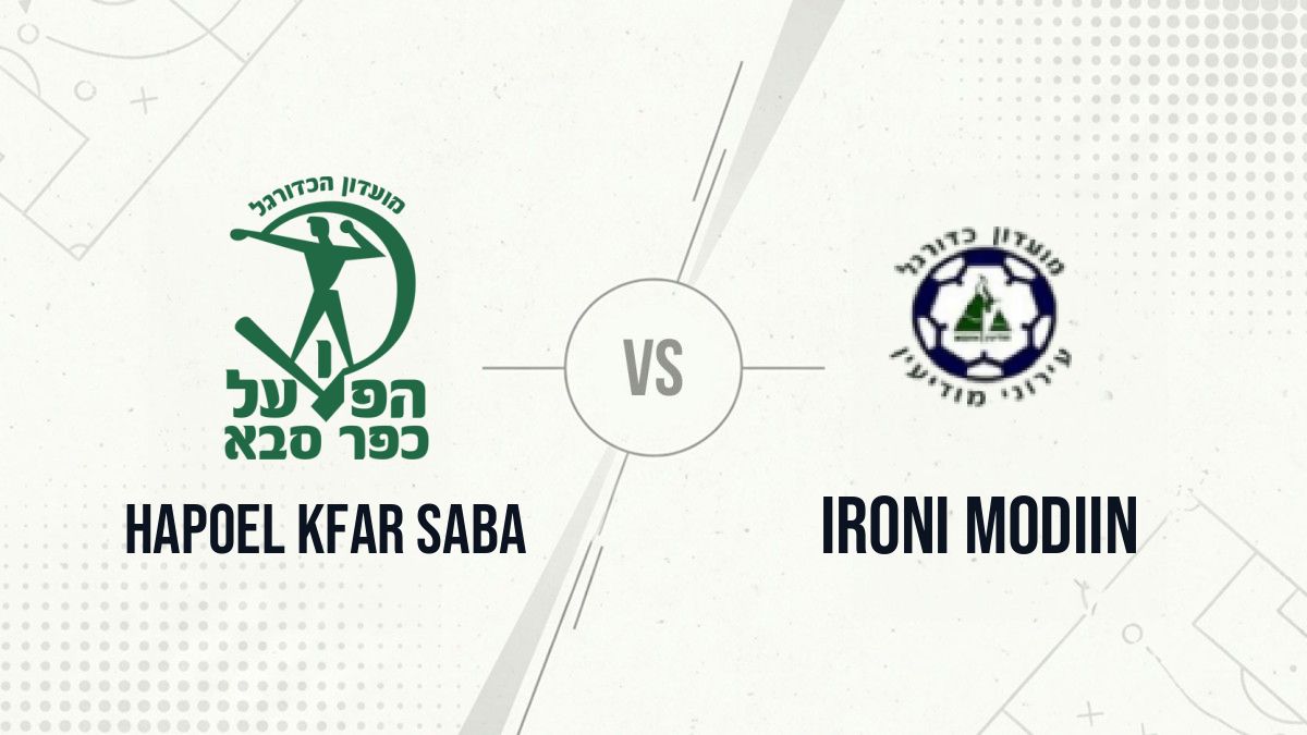 Pronostic Hapoel Kfar Saba Ironi Modiin