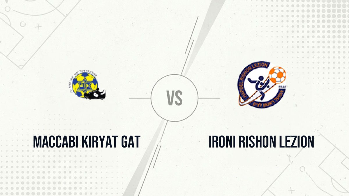 Pronostic Maccabi Kiryat Gat Ironi Rishon Lezion