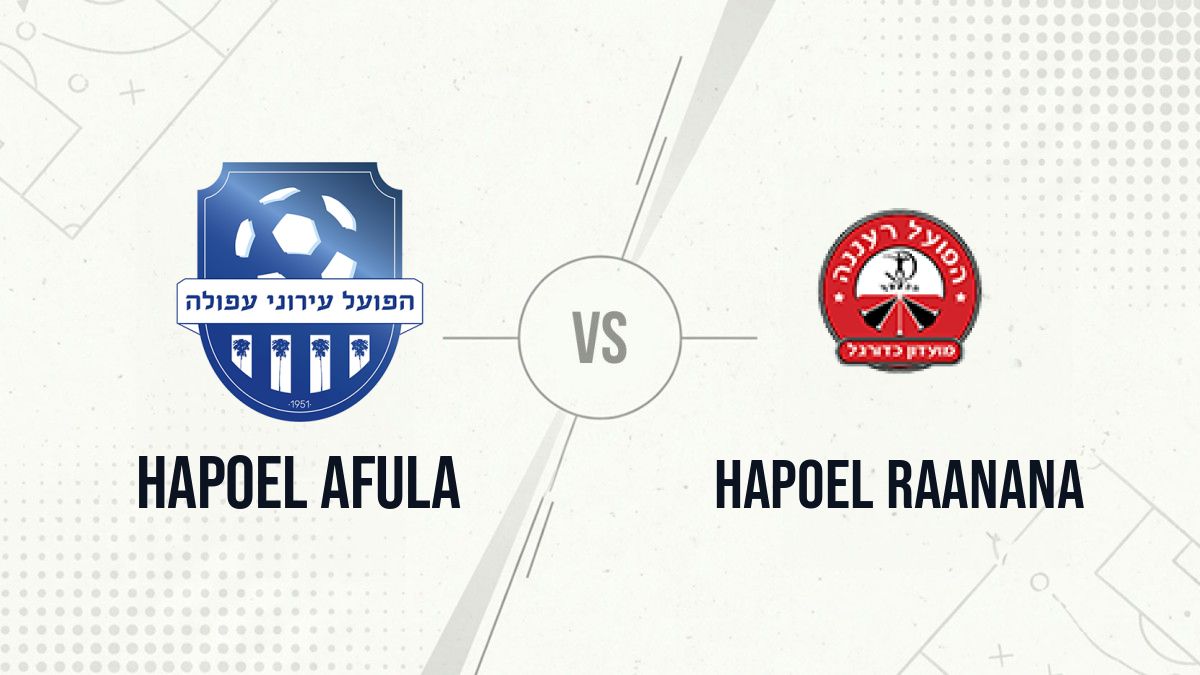 Pronostic Hapoel Afula Hapoel Raanana