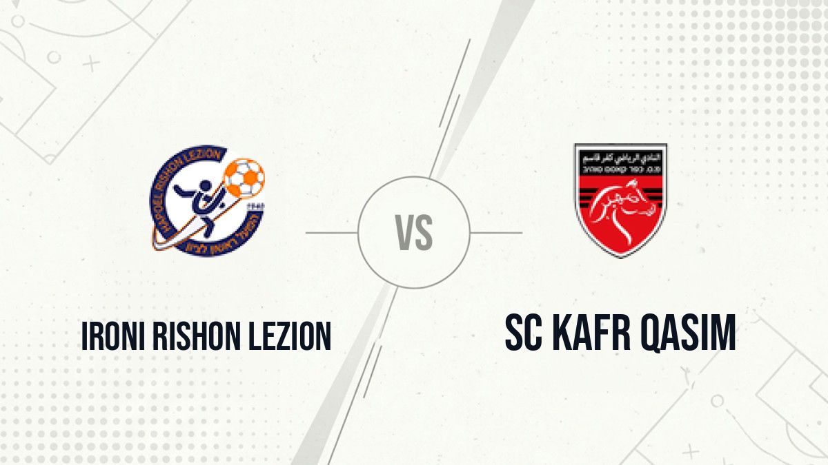 Pronostic Ironi Rishon Lezion SC Kafr Qasim