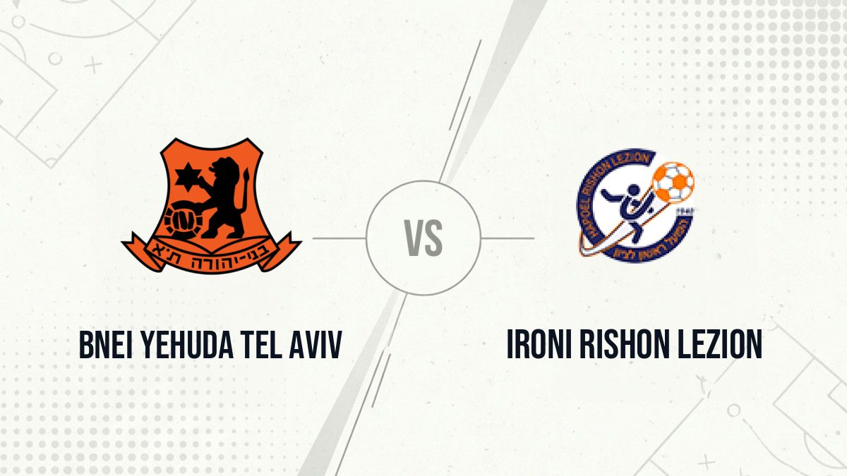 Pronostic Bnei Yehuda Tel Aviv Ironi Rishon Lezion