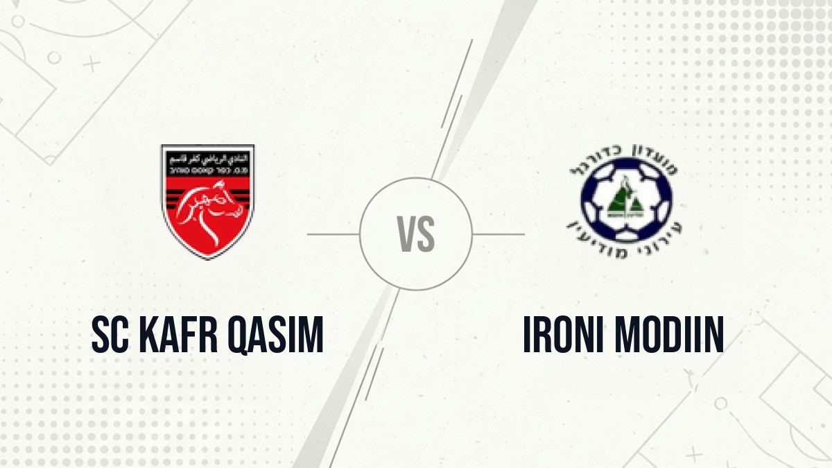 Pronostic SC Kafr Qasim Ironi Modiin