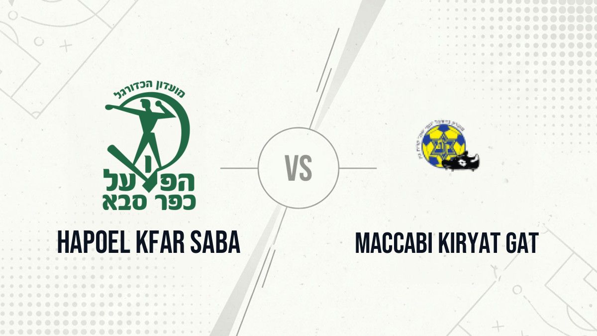 Pronostic Hapoel Kfar Saba Maccabi Kiryat Gat