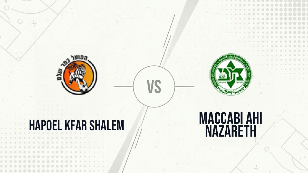 Pronostic Hapoel Kfar Shalem Maccabi Ahi Nazareth