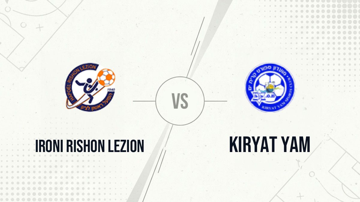 Pronostic Ironi Rishon Lezion Kiryat Yam