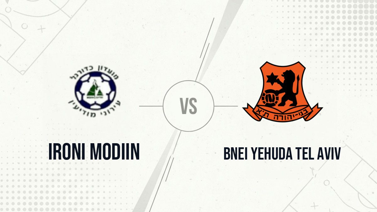 Pronostic Ironi Modiin Bnei Yehuda Tel Aviv