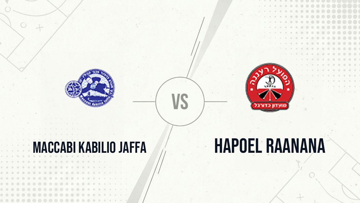 Pronostic Maccabi Kabilio Jaffa Hapoel Raanana