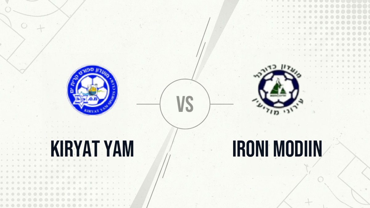 Pronostic Kiryat Yam Ironi Modiin