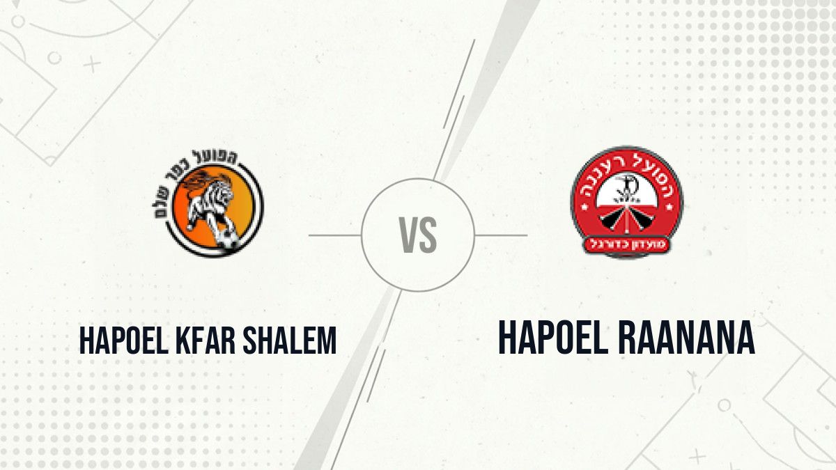 Pronostic Hapoel Kfar Shalem Hapoel Raanana