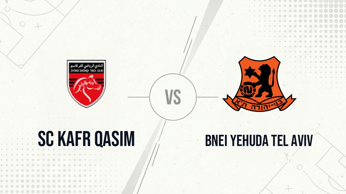 Pronostic SC Kafr Qasim Bnei Yehuda Tel Aviv