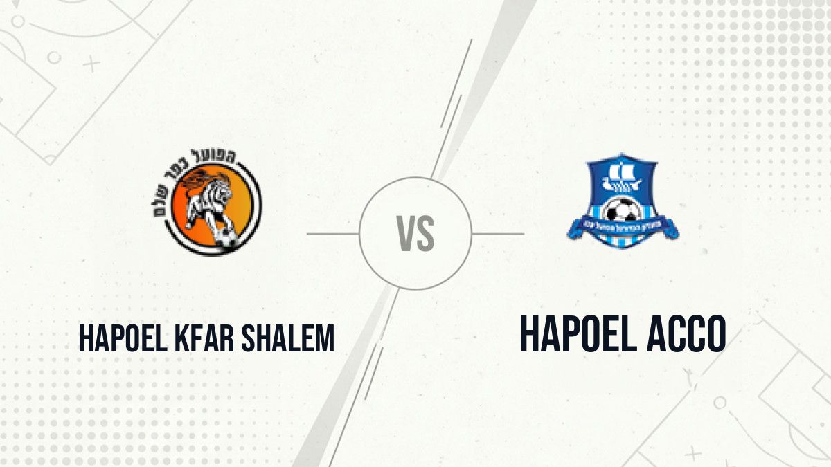 Pronostic Hapoel Kfar Shalem Hapoel Acco