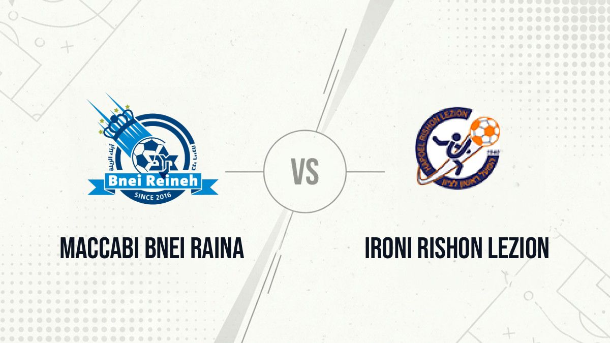 Pronostic Maccabi Bnei Raina Ironi Rishon Lezion