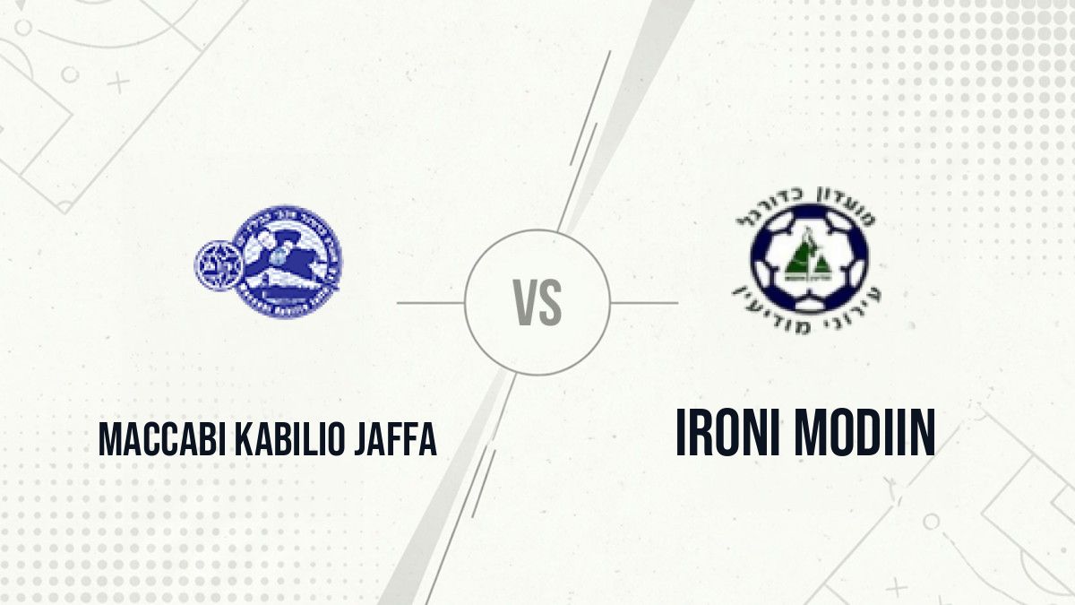 Pronostic Maccabi Kabilio Jaffa Ironi Modiin