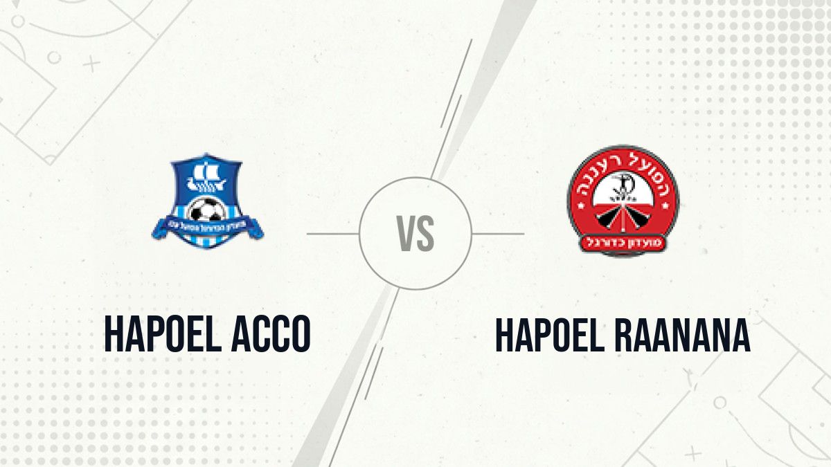 Pronostic Hapoel Acco Hapoel Raanana