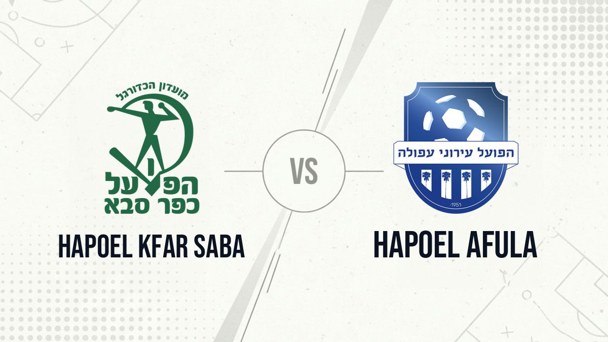 Pronostic Hapoel Kfar Saba Hapoel Afula