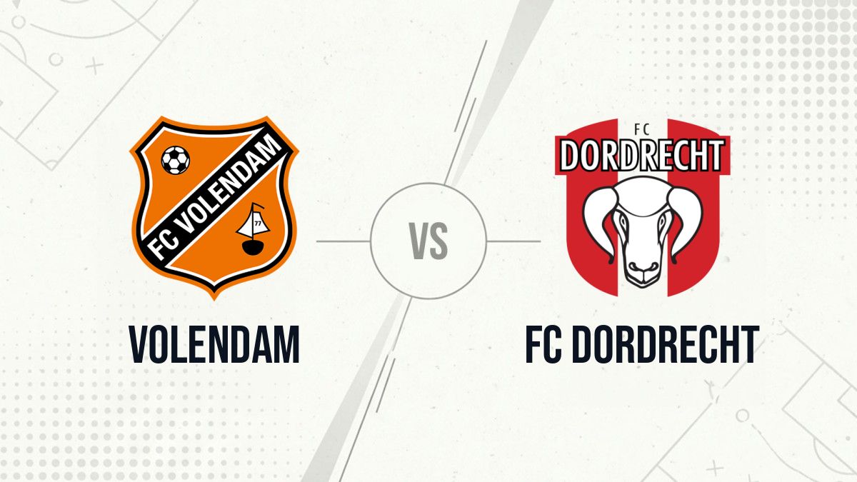 Pronostic Volendam FC Dordrecht