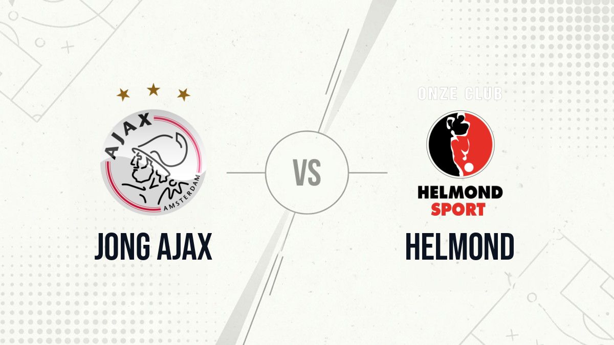 Pronostic Jong Ajax Helmond
