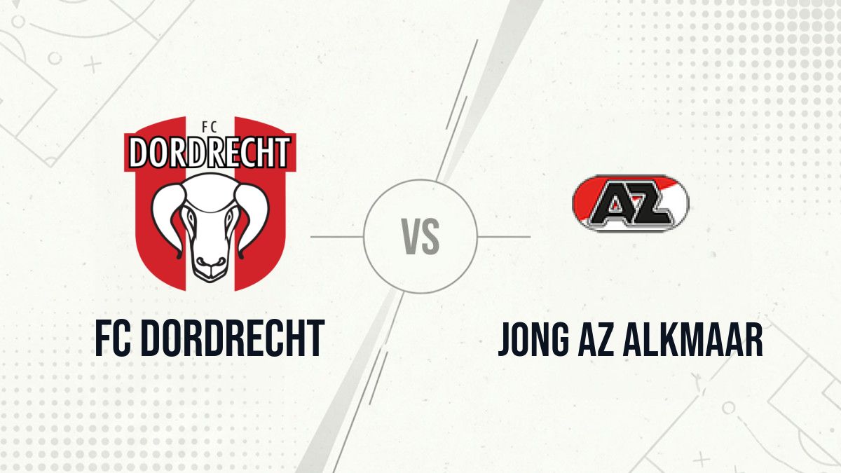 Pronostic FC Dordrecht Jong AZ Alkmaar