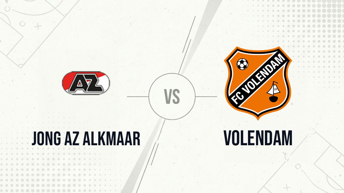 Pronostic Jong AZ Alkmaar Volendam