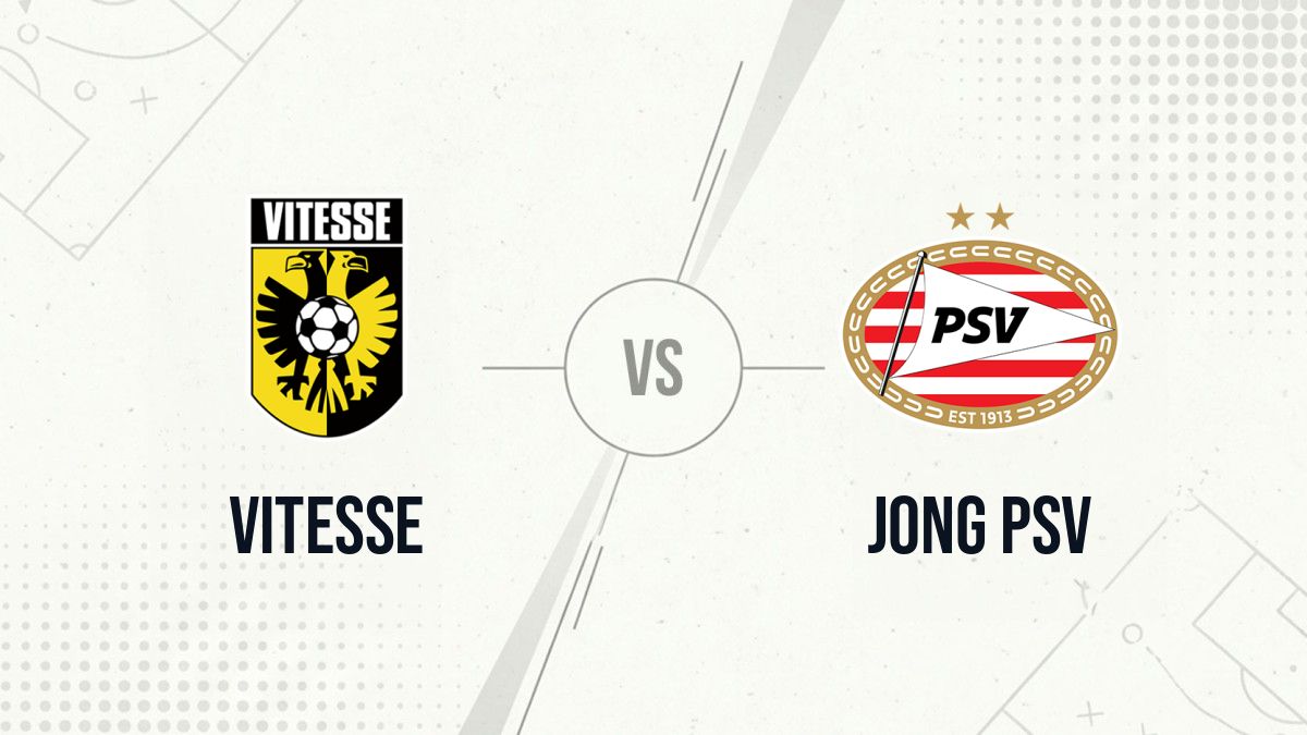 Pronostic Vitesse Jong PSV