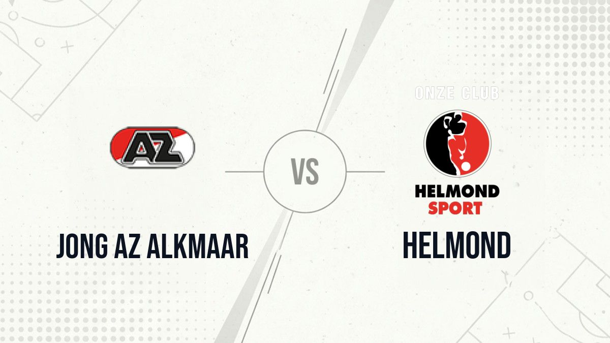 Pronostic Jong AZ Alkmaar Helmond