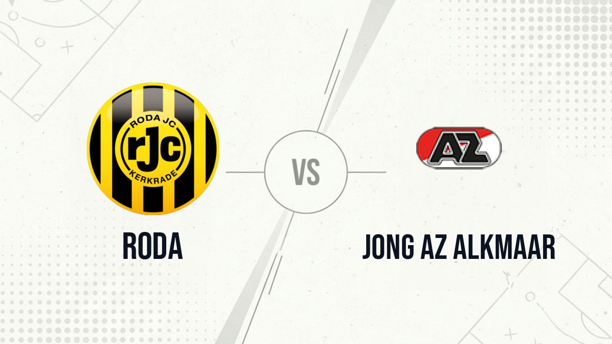 Pronostic Roda Jong AZ Alkmaar