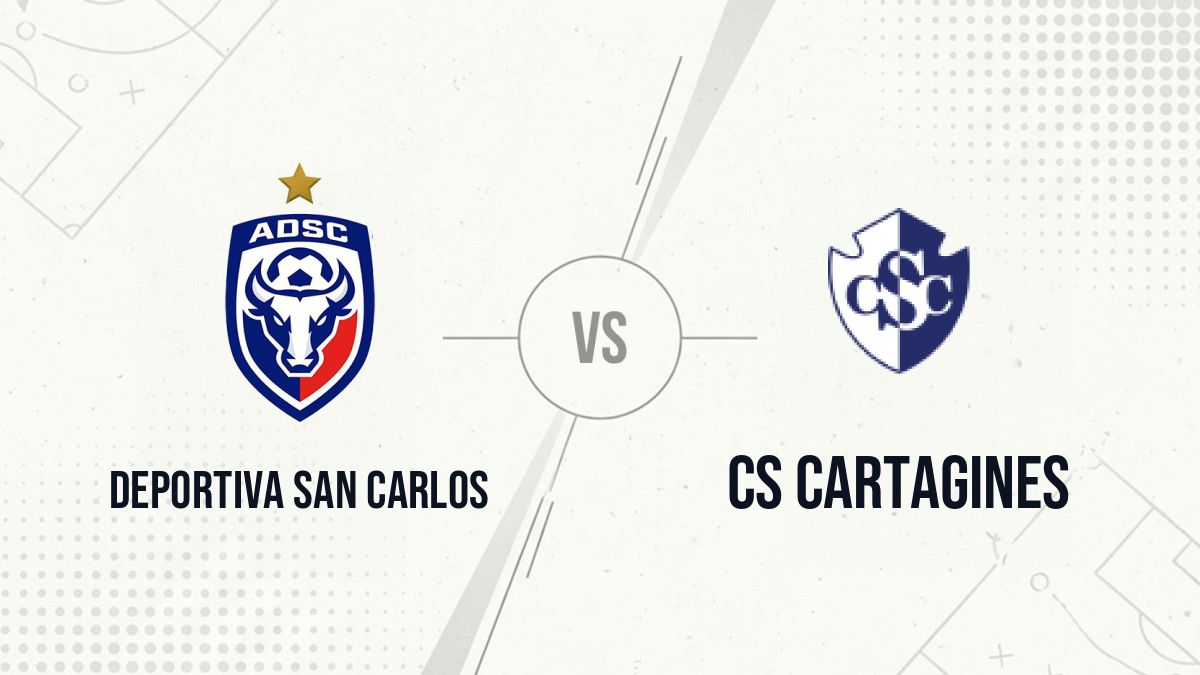 Pronostic Deportiva San Carlos CS Cartagines