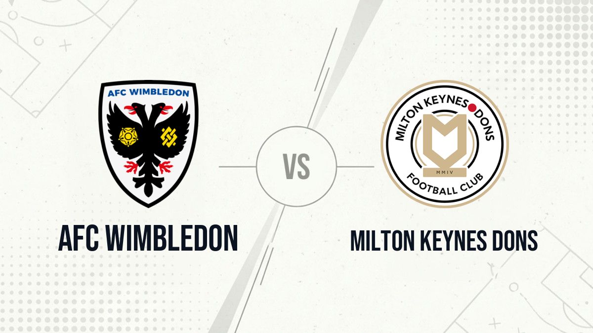 Pronostic AFC Wimbledon Milton Keynes Dons