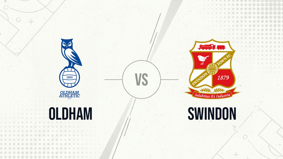 Pronostic Oldham Swindon