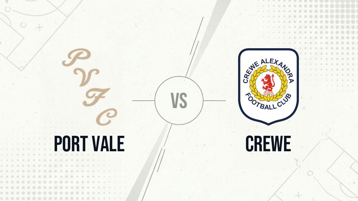Pronostic Port Vale Crewe