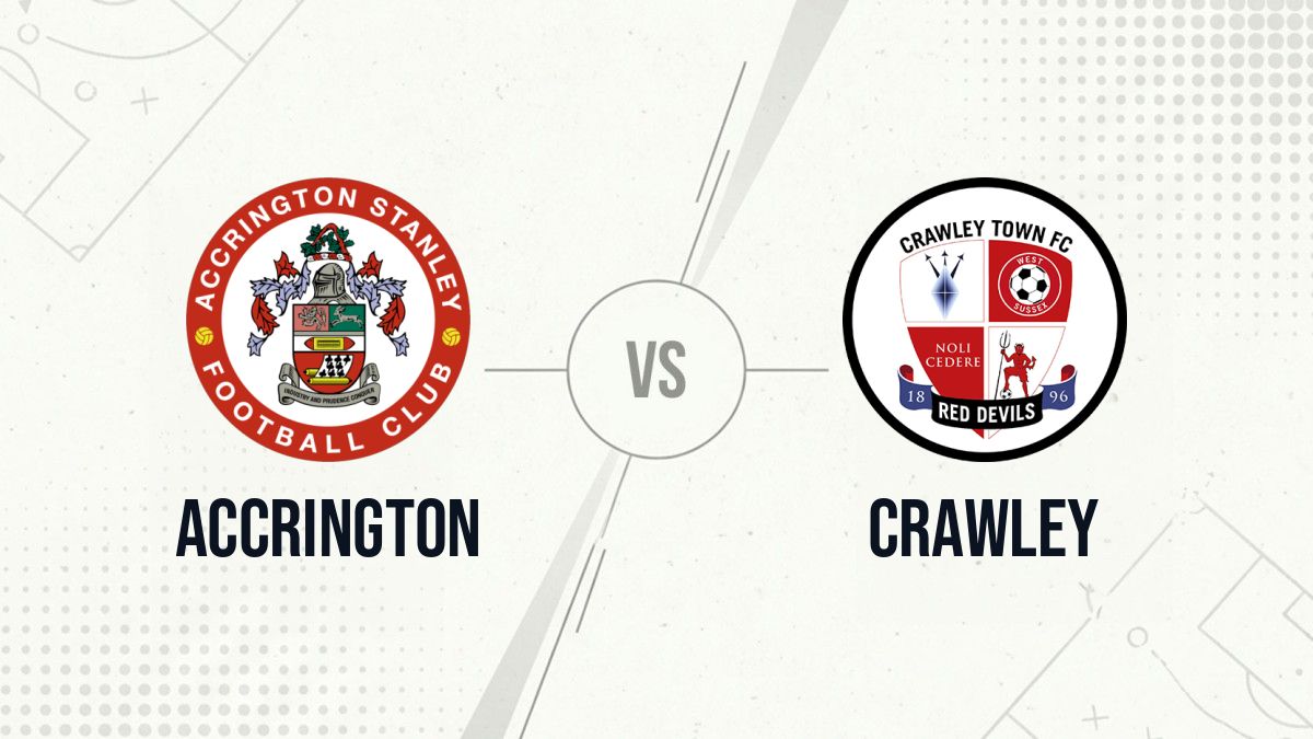 Pronostic Accrington Crawley