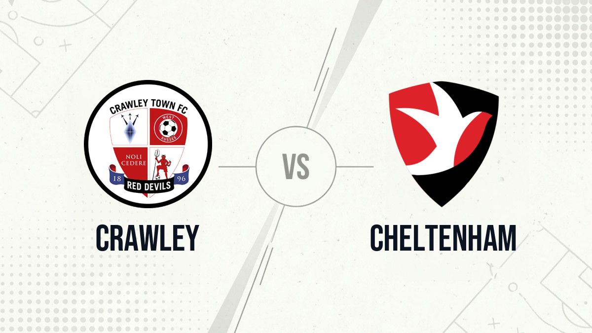 Pronostic Crawley Cheltenham