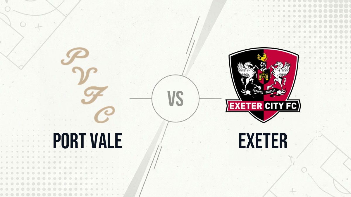 Pronostic Port Vale Exeter