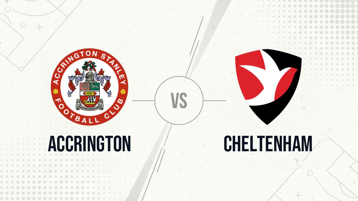 Pronostic Accrington Cheltenham