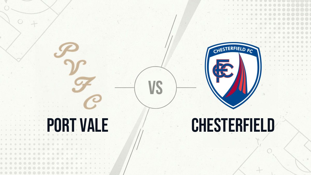 Pronostic Port Vale Chesterfield