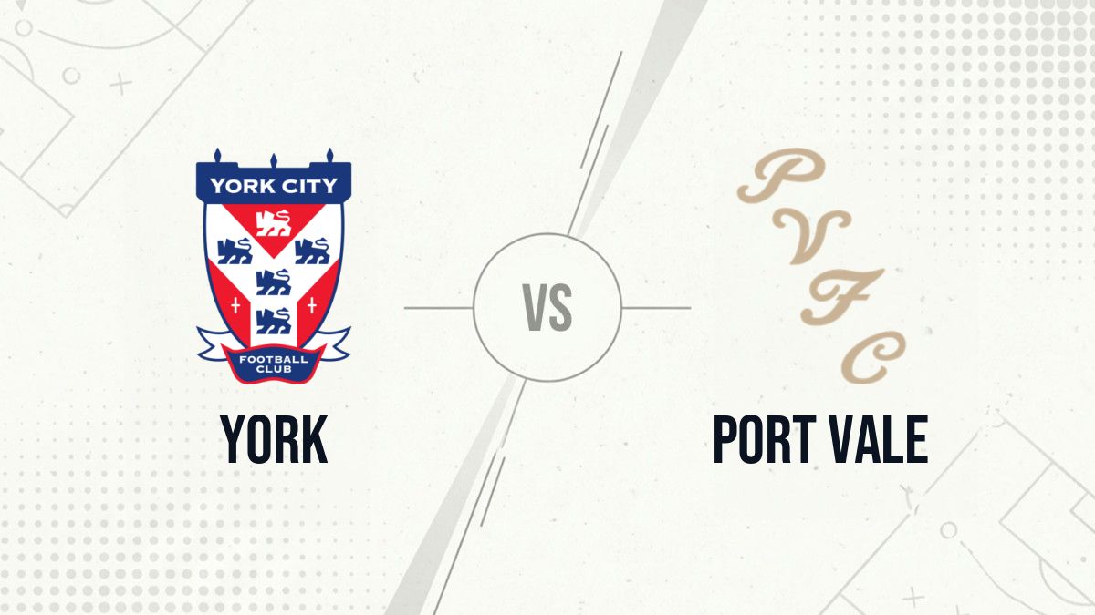 Pronostic York Port Vale