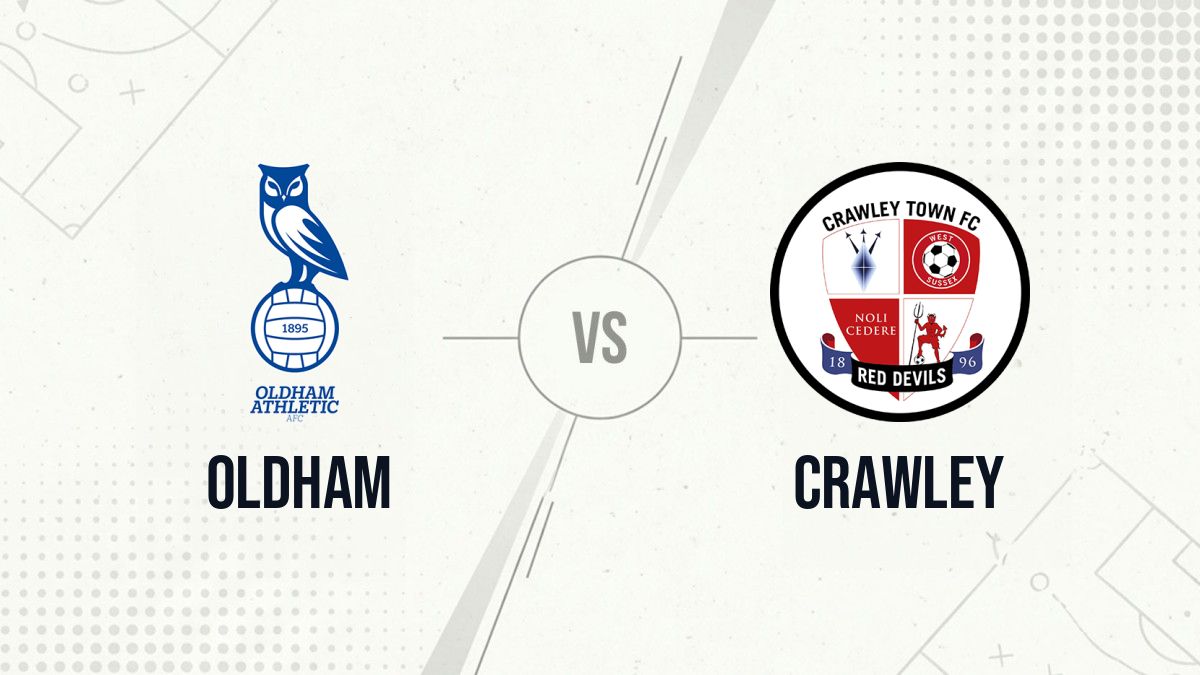 Pronostic Oldham Crawley