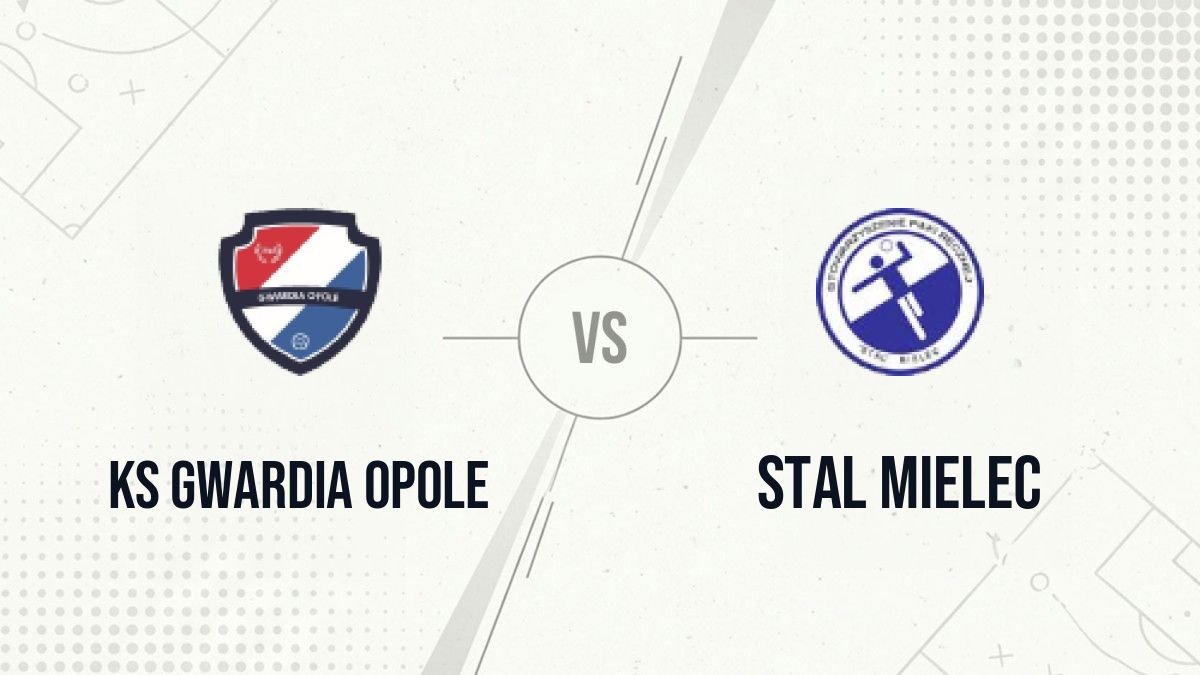 Pronostic KS Gwardia Opole Stal Mielec