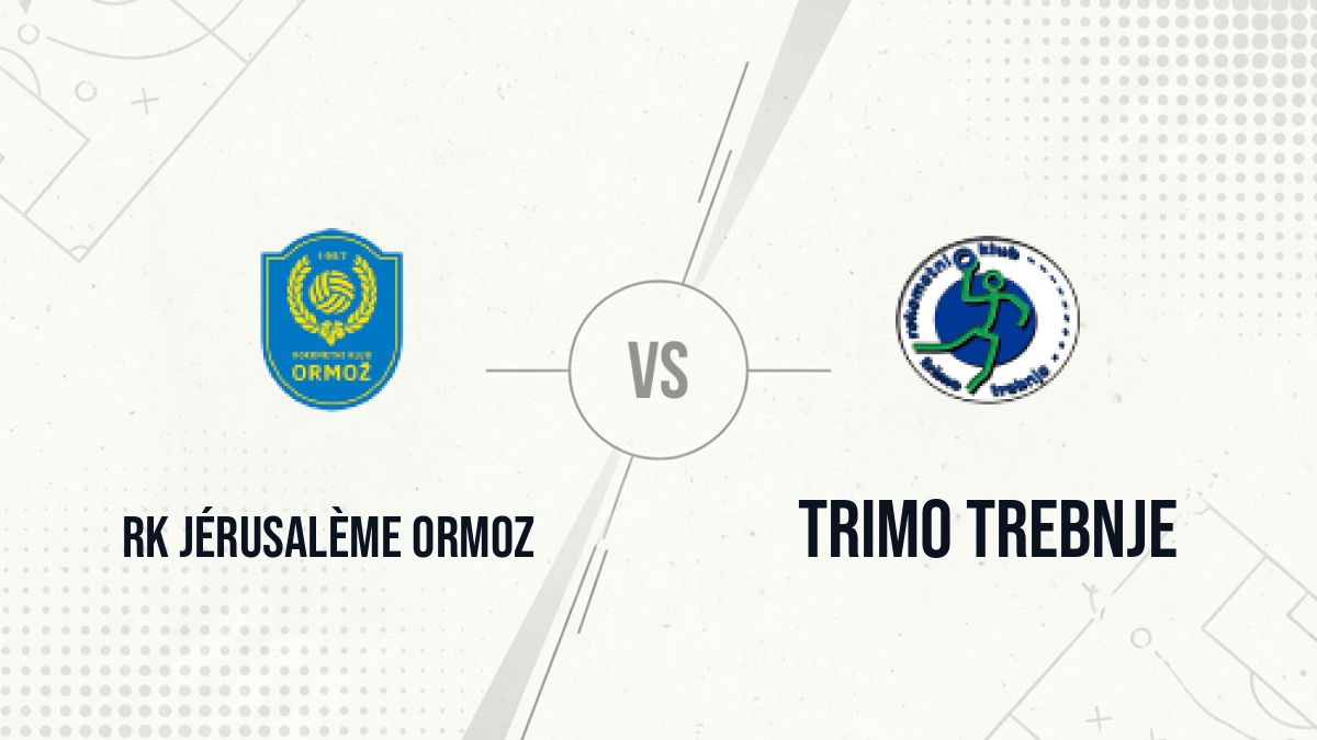Pronostic RK Jérusalème Ormoz Trimo Trebnje