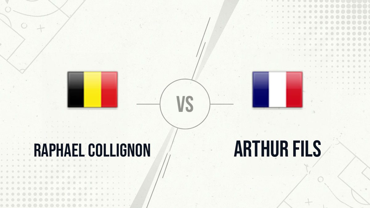 Pronostic Raphael Collignon Arthur Fils