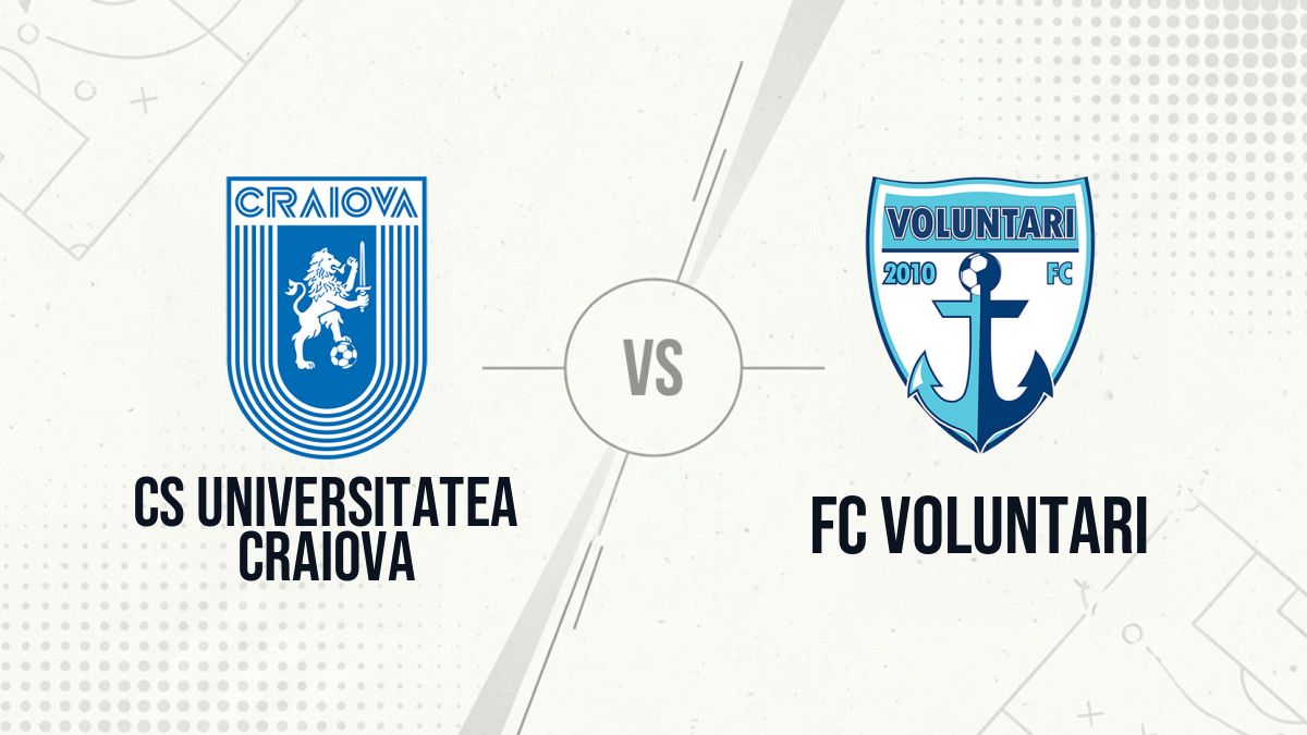 Pronostic CS Universitatea Craiova FC Voluntari