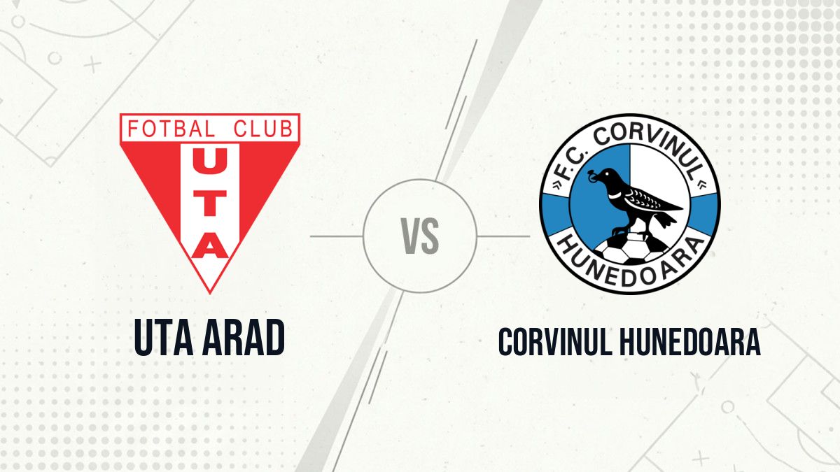 Pronostic UTA Arad Corvinul Hunedoara